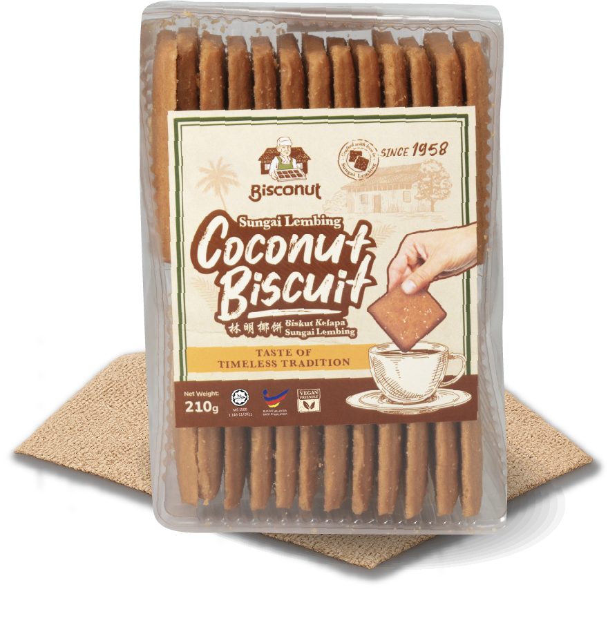Coconut Biscuit Traditional Pack 210g